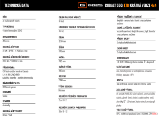 Goes Cobalt LTD 550i 4x4 Goes Cobalt LTD 550i 4x4