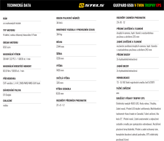 Stels Guepard 650i V-Twin. Trophy EPS